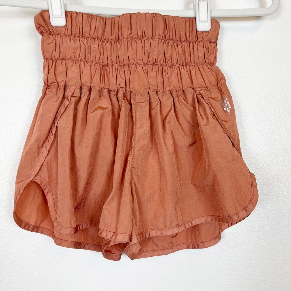Free People Way Home Shorts in Brushed Apricot Size XS - Picture 2 of 13